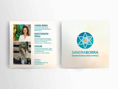 Grafik- und Printdesign für Sandra Borra
